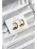 14K Gold Renk Kaplama CM Kadın Küpe