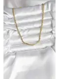 14K Gold Renk Kaplama Model CM Kadın Kolye