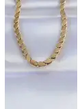 316L Çelik Gold Renk Arpa Model Kolye