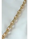 316L Çelik Gold Renk Tifany Model Kadın Bileklik