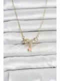 316L Çelik Zincir Gold Renk Yıldız Model Kadın Kolye