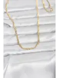 CM 14K Gold Renk 60 cm Zincir Kadın Kolye
