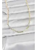 CM 14K Gold Renk Gemici Zincir Model 60 cm Kadın Kolye