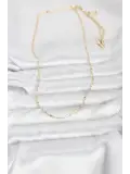 CM 14K Gold Renk Gemici Zincir Model 60 cm Kadın Kolye
