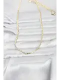 CM 14K Gold Renk Gemici Zincir Model 60 cm Kadın Kolye