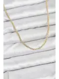 CM 14K Gold Renk Halka Model 60 cm Kadın Kolye