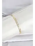 CM 14K Gold Renk Halka Zincir Model Kadın Bileklik