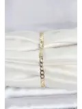CM 14K Gold Renk Halka Zincir Model Kadın Bileklik