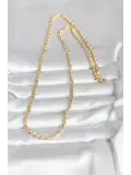 CM 14K Gold Renk Zincir Model 60 cm Kadın Kolye