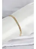 CM 14K Gold Renk Zincir Model Kadın Bileklik
