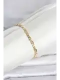 CM 14K Gold Renk Zincir Model Kadın Bileklik