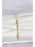 CM 14K Gold Renk Zincir Model Kadın Bileklik