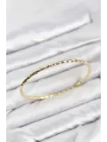CM Gold Renk Lazer Kesim 65 mm Bilezik