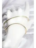 Gold Renk Pirinç El Bileziği