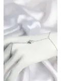 Gümüş Renk Yılan Model Pirinç Kadın Şahmeran