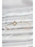Kutup Yıldızı Model Gold Renk Bileklik