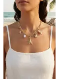 Maris Deniz Yıldızı Charm Kolye