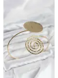 Pazu Bileklik Gold Renk Pirinç Bohem Tarz Model