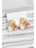 Pirinç Lotus Model Kadın Kolye