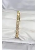 Xuping Zirkon Taşlı Gold Renk Kadın Bileklik