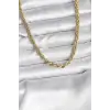 14K Gold Renk Kaplama Burgu Model CM Kadın Kolye