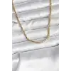 14K Gold Renk Kaplama Model CM Kadın Kolye