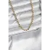 14K Gold Renk Kaplama Zincir Model CM Kadın Kolye