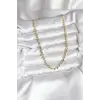 14K Gold Renk Kaplama Zincir Model CM Kadın Kolye