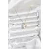 316L Çelik Zincir Gold Zirkon Taşlı Yılbaşı Temalı Kadın Kolye