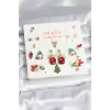 8 Çift Yılbaşı Temalı Kadın Küpe