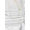 CM 14K Gold Renk 60 cm Zincirli Kadın Kolye