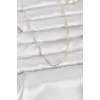 CM 14K Gold Renk Burgu Model 60 cm Kadın Kolye