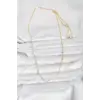 CM 14K Gold Renk Burgu Model 60 cm Kadın Kolye