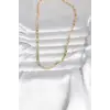 CM 14K Gold Renk Lazer Model 45 cm Kadın Kolye