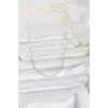 CM 14K Gold Renk Parçalı Topçuk Model 60 cm Kadın Kolye