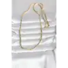 CM 14K Gold Renk Yassı Model 60 cm Kadın Kolye