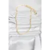 CM 14K Gold Renk Zincir Model 60 cm Kadın Kolye