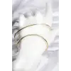 Gold Renk Pirinç El Bileziği
