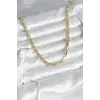 Pirinç Gold Renk 60 cm Zincir Kadın Kolye