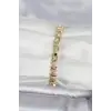 Pirinç Gold Renk Arpa Model Kadın Bileklik
