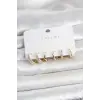 Pirinç Gold Renk Kadın Küpe Seti