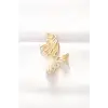 Pirinç Gold Renk Küpe