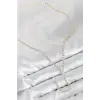 Pirinç Zirkon Taşlı Gold Renk Kadın Y Kolye