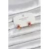 Uğur Böceği Model Gold Renk Pirinç Çocuk Küpe