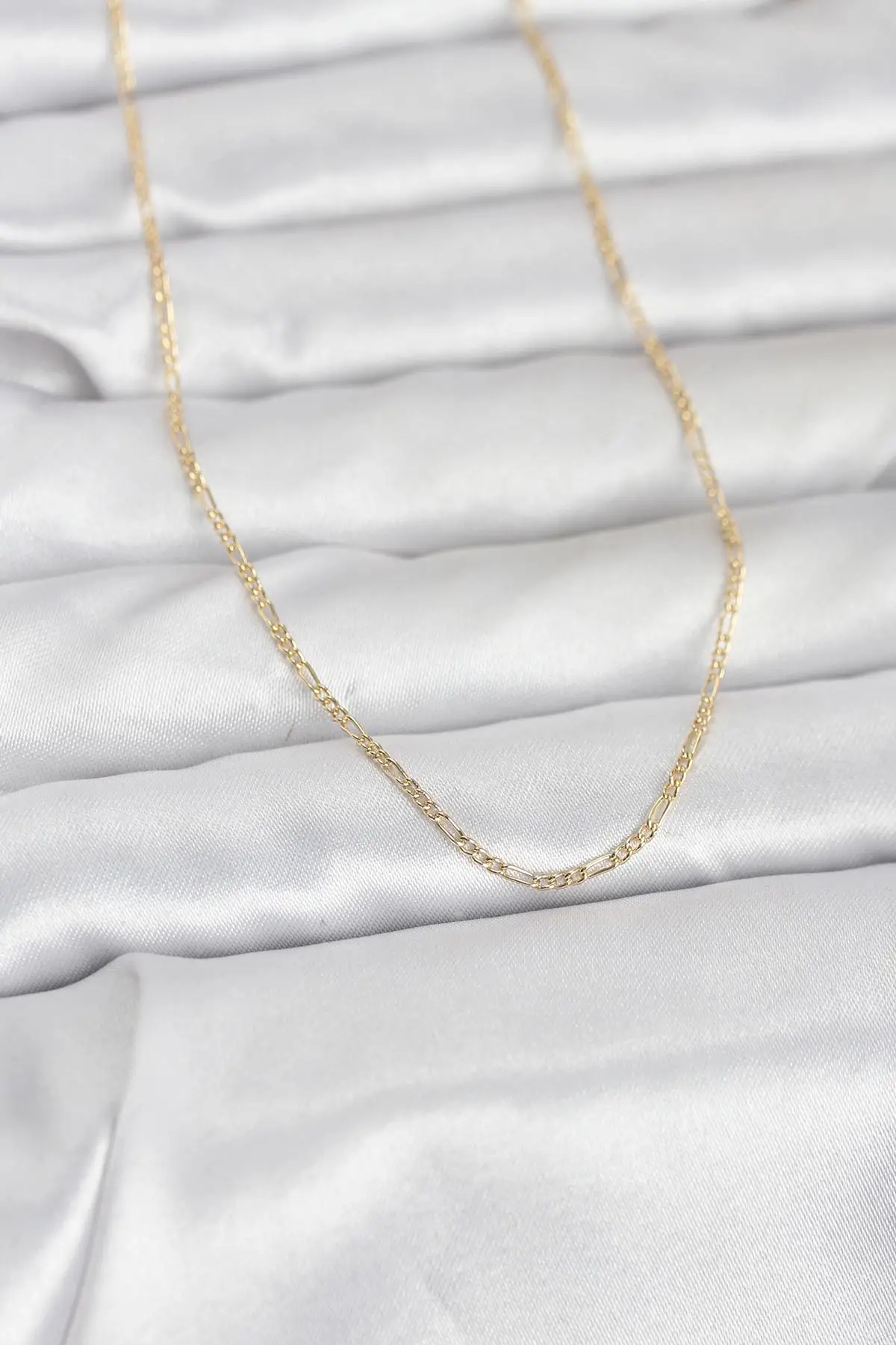 CM 14K Gold Renk 60 cm Zincirli Kadın Kolye