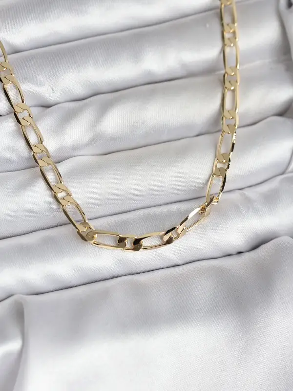 14K Gold Renk Kaplama Model CM Kadın Kolye