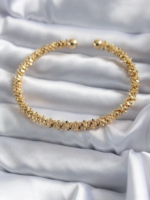 316L Çelik Gold Renk Kadın Bileklik
