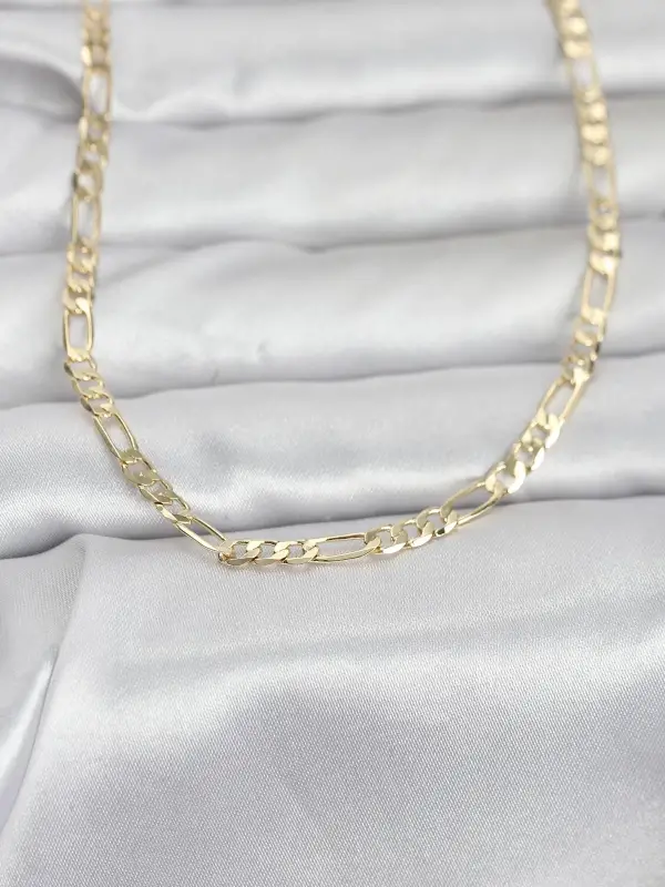 CM 14K Gold Renk Kuşgözü Zincir Model 60 cm Kadın Kolye