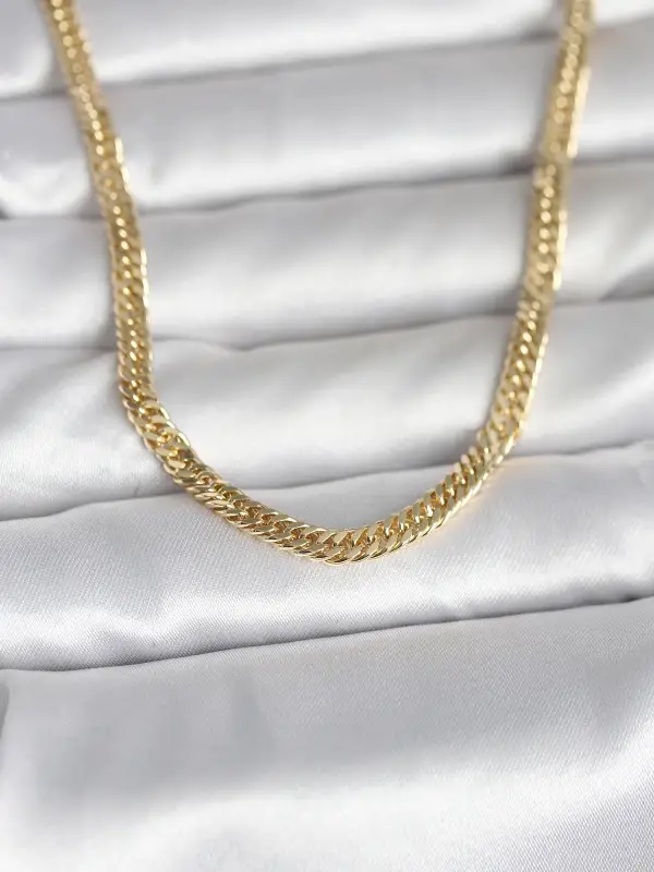 CM 14K Gold Renk Zincir Model 45 cm Kadın Kolye