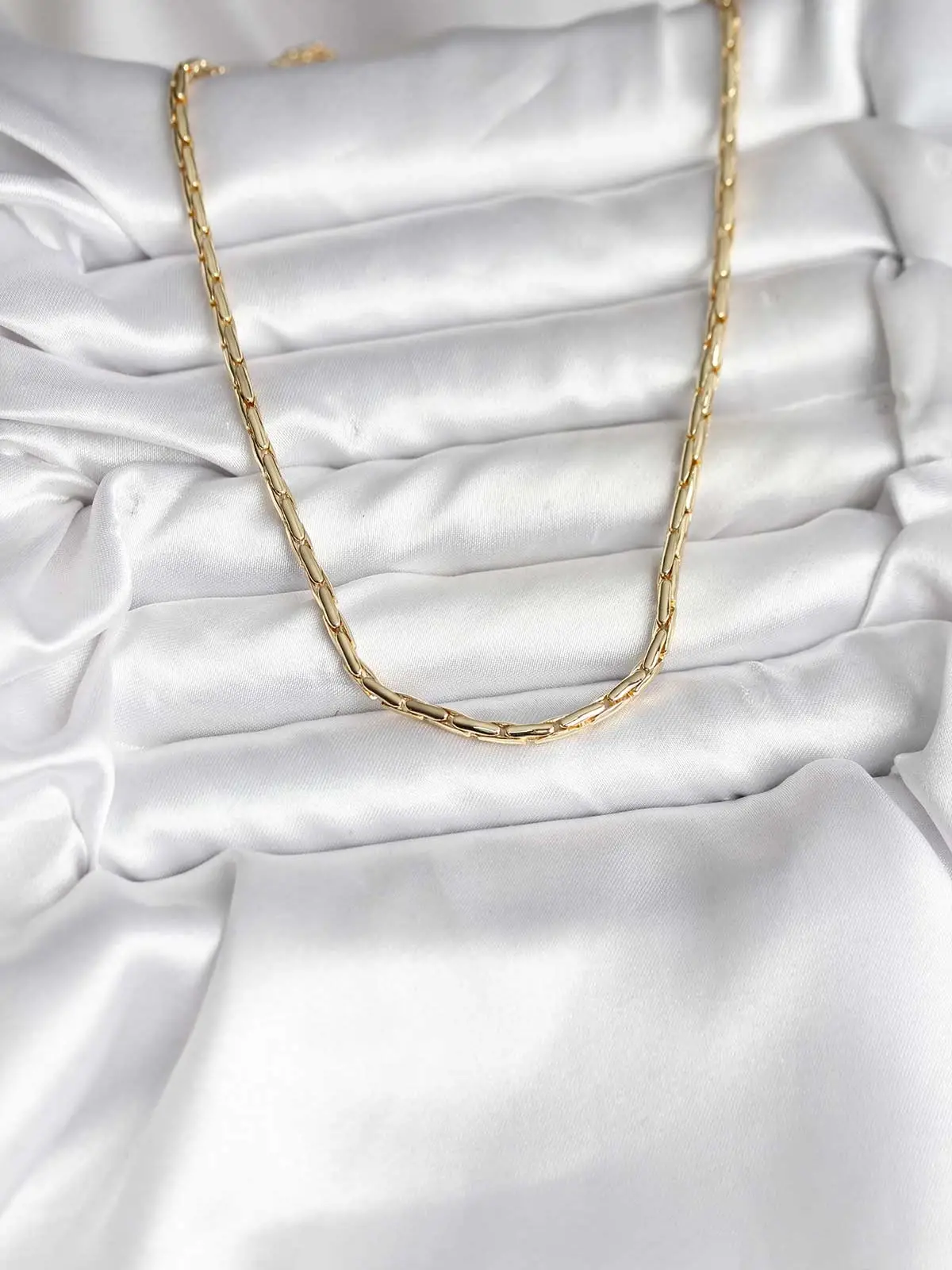 14K Gold Renk Kaplama Model CM Kadın Kolye